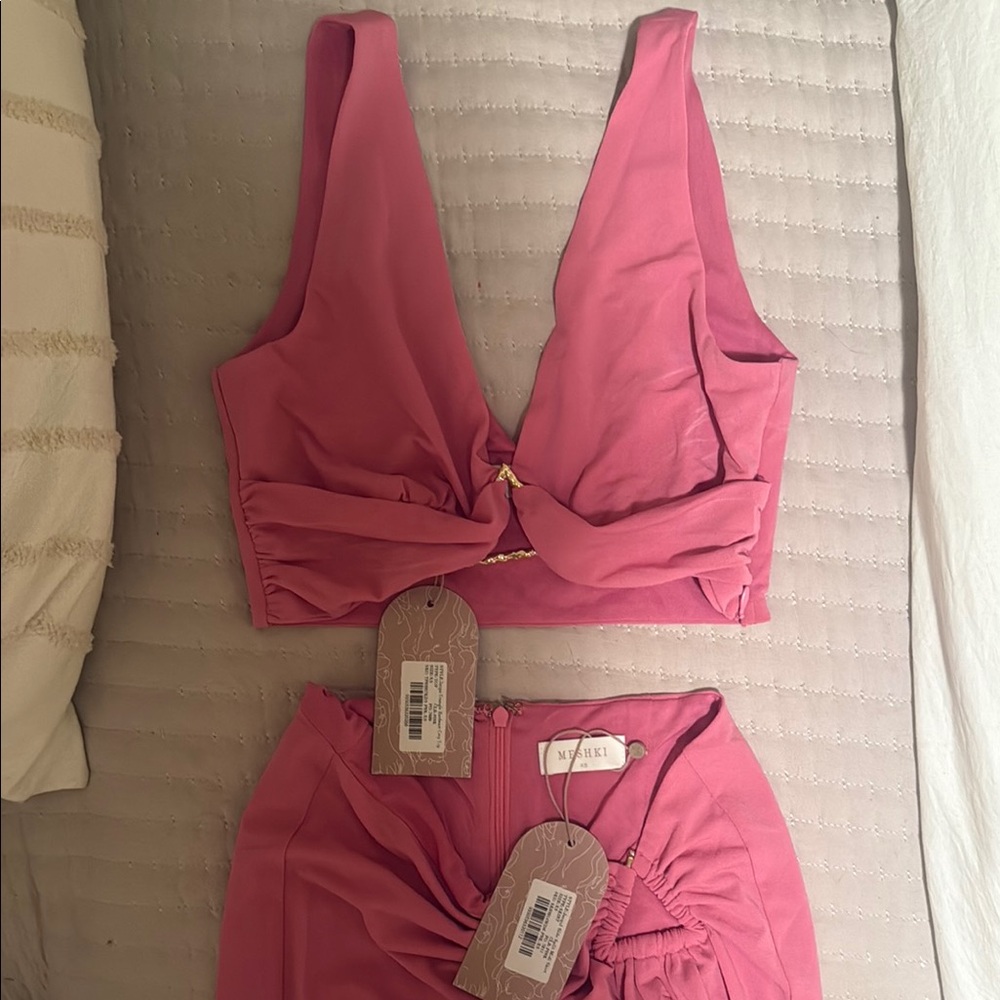 Meshki Pink Maxi Dress - Picture 4 of 6